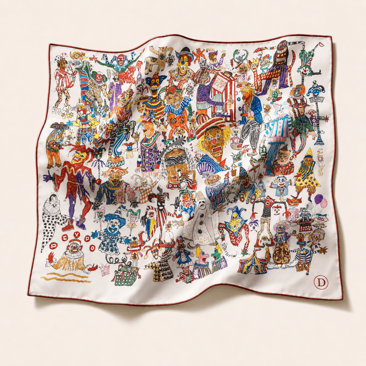 Limited silk edition from the Nino D Wearable Archive