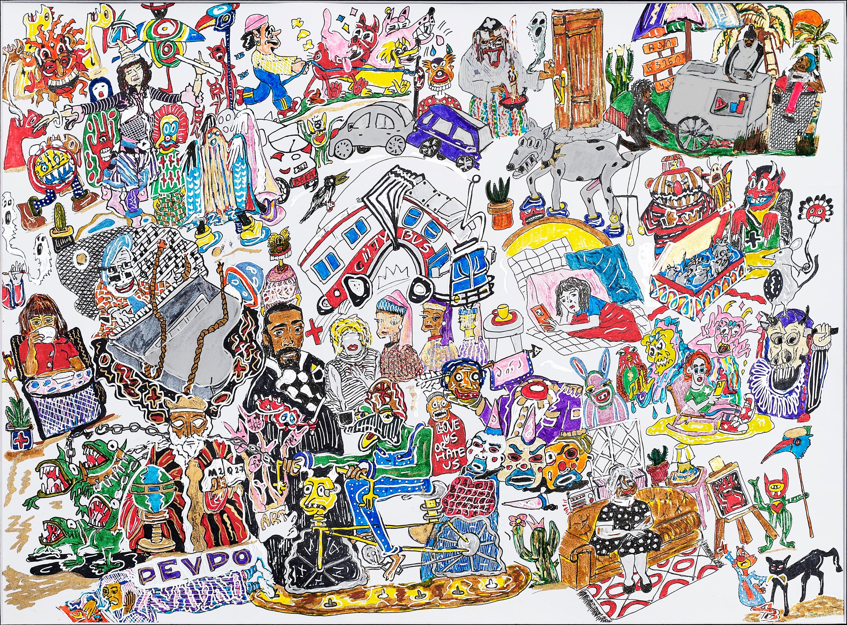 Original painting source for BEKAS DREAM